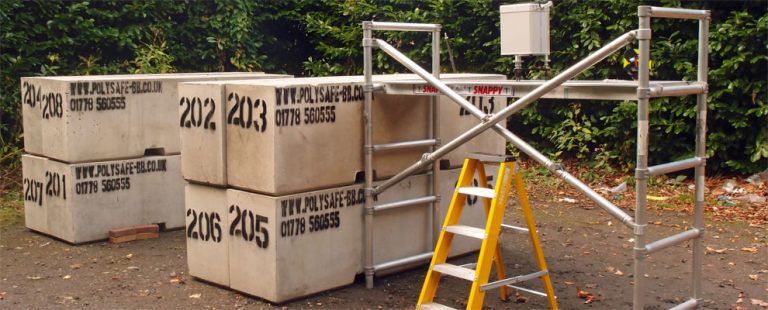 Concrete blocks used by University of Birmingham